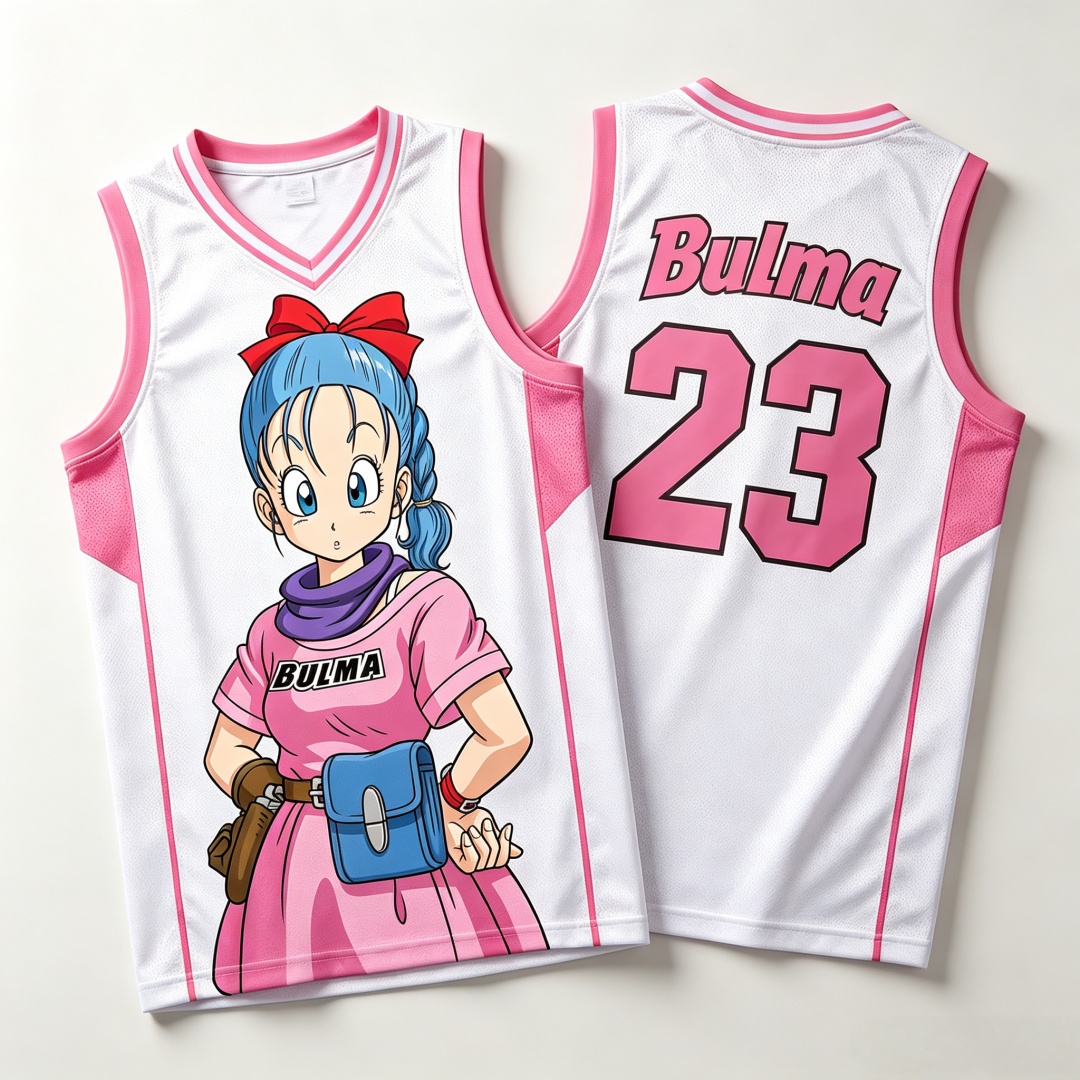 Basketball Arcade Game - Dragon Ball Bulma No.23 Basketbol Forması