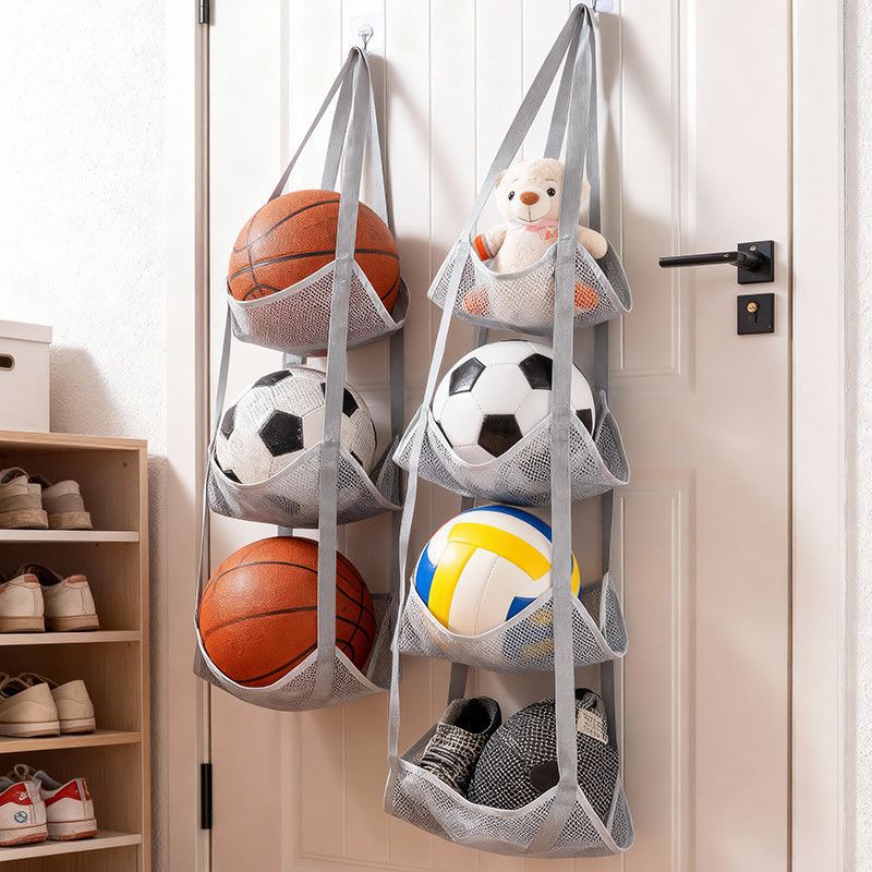 Basketball Arcade Game - Duvara Monte Top Saklama Askılı Çantası