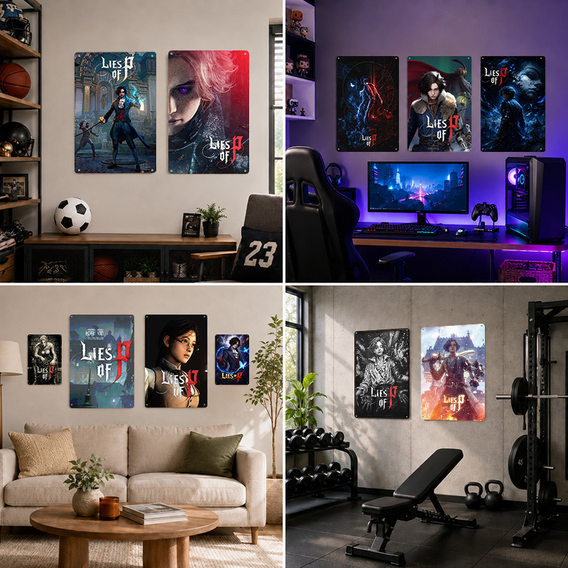 Lies Of P Dokulu Posterler Kiş - Arcade Quest incelemesi ve fiyatı